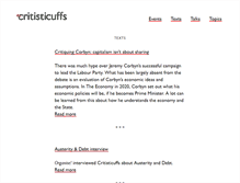 Tablet Screenshot of critisticuffs.org